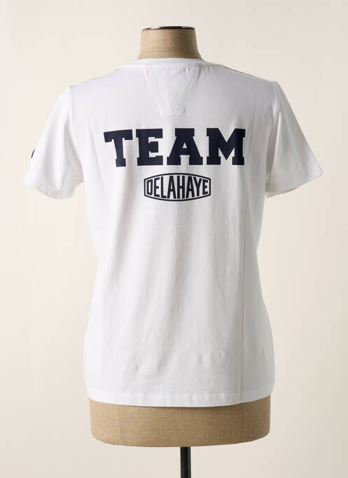 Tricou alb DELAHAYE femeie