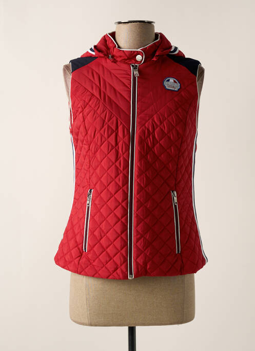 Geacă matlasată roșu DELAHAYE femeie