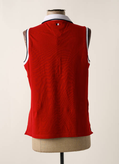 Polo roșu DELAHAYE femeie