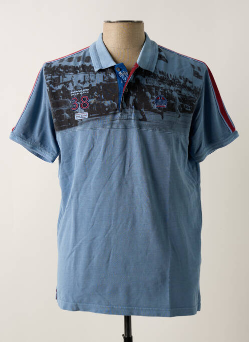 Polo albastru petrol DELAHAYE bărbat