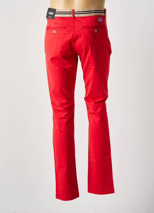 Pantalon chino roșu DELAHAYE bărbat