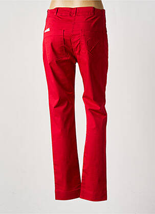 Pantalon slim roșu DELAHAYE femeie