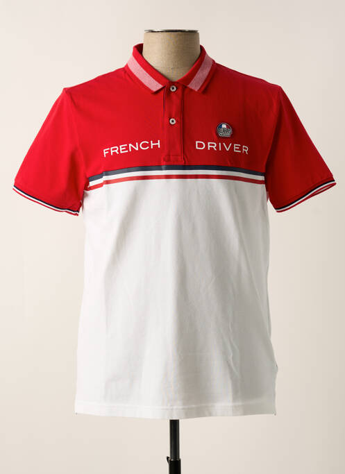 Polo roșu DELAHAYE bărbat