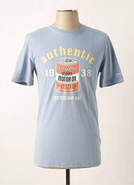 Tricou albastru DELAHAYE homme
