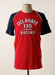 Tricou roșu DELAHAYE homme