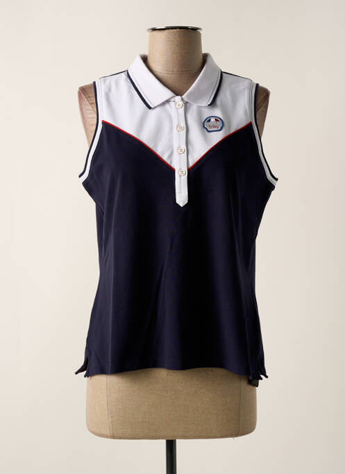 Polo bleumarin DELAHAYE femeie