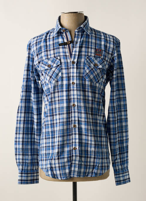 Cămașă cu mâneci lungi albastru DELAHAYE bărbat