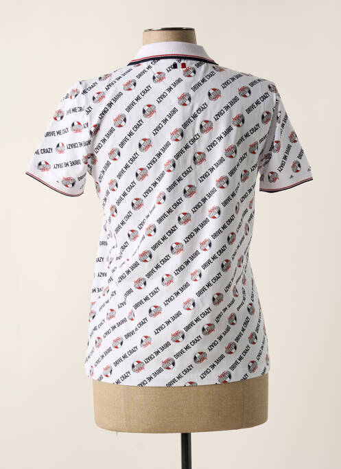 Polo alb DELAHAYE femeie