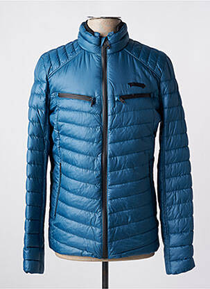 Geacă matlasată albastru petrol DELAHAYE bărbat