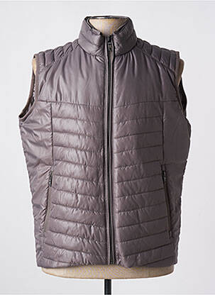 Geacă matlasată gri deschis DELAHAYE bărbat