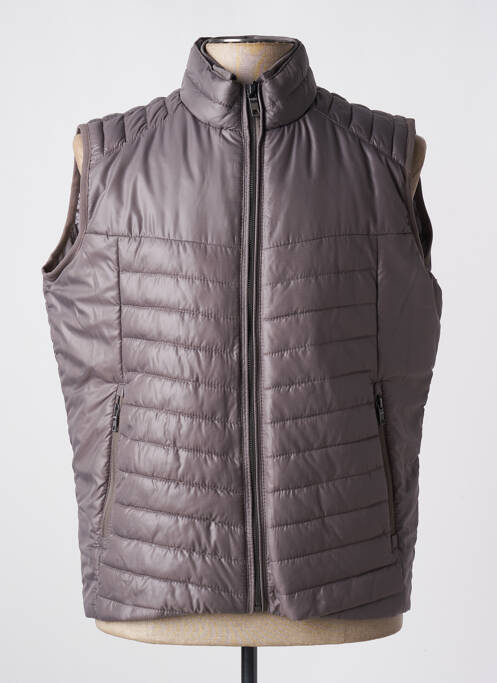 Geacă matlasată gri deschis DELAHAYE bărbat