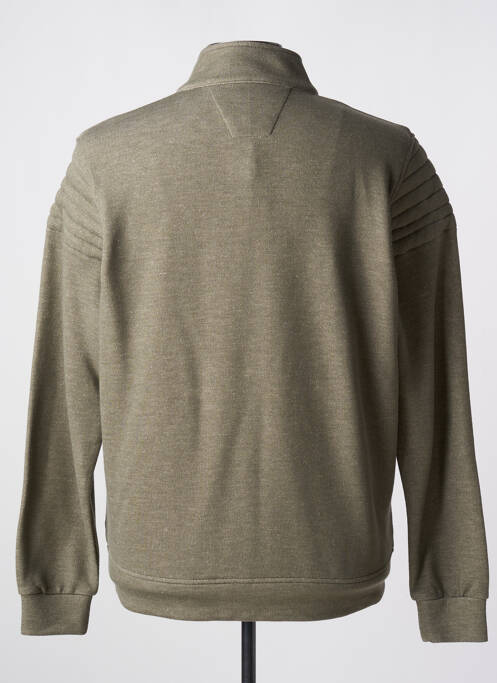 Vestă cu mâneci lungi verde închis DELAHAYE bărbat