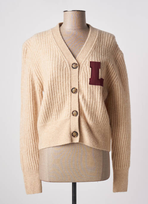 Vestă cu mâneci lungi gri multicolor DELAHAYE femeie