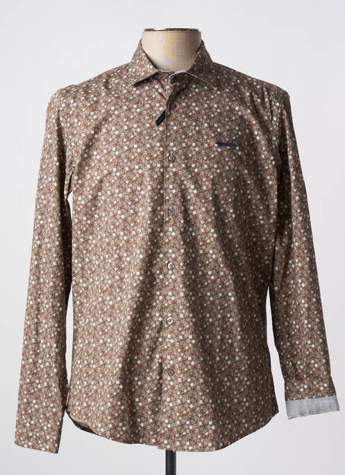 Cămașă cu mâneci lungi bej DELAHAYE bărbat