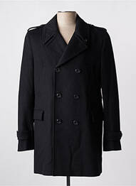Palton lung negru DELAHAYE homme