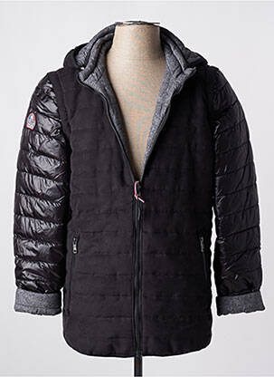 Geacă matlasată negru DELAHAYE bărbat