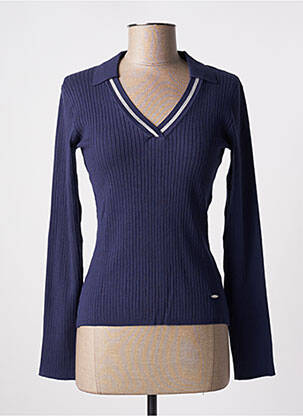 Pulover albastru închis DELAHAYE femeie