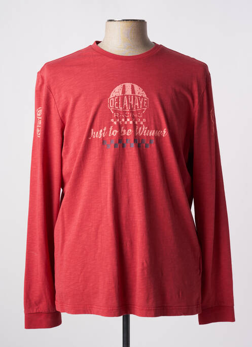 Hanorac roșu DELAHAYE bărbat