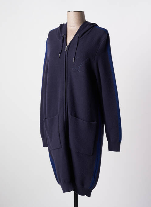 Vestă cu mâneci lungi albastru închis DELAHAYE femeie