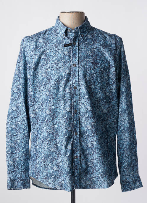 Cămașă cu mâneci lungi bleumarin DELAHAYE bărbat