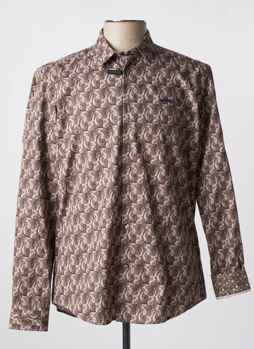 Cămașă cu mâneci lungi bej DELAHAYE bărbat