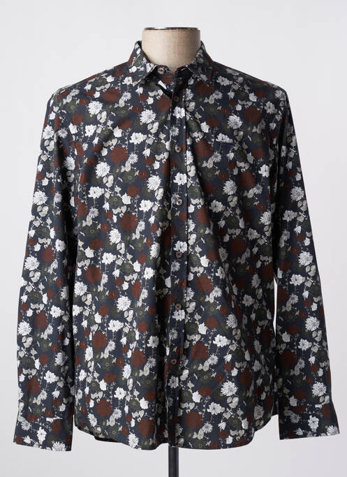 Cămașă cu mâneci lungi negru DELAHAYE bărbat