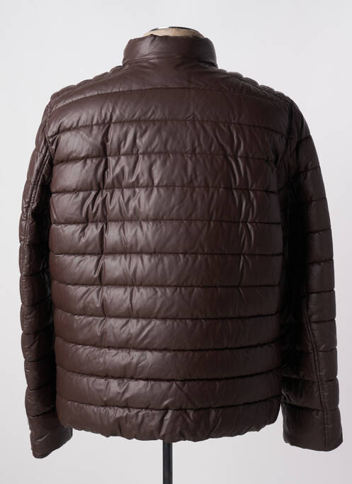 Geacă matlasată maro închis DELAHAYE bărbat