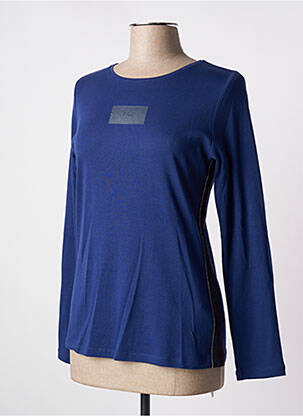 Tricou albastru electric DELAHAYE femeie