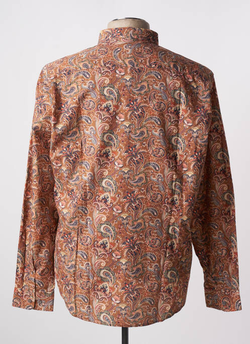 Cămașă cu mâneci lungi maro deschis DELAHAYE bărbat