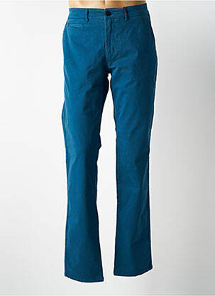 Pantalon chino albastru petrol DELAHAYE bărbat