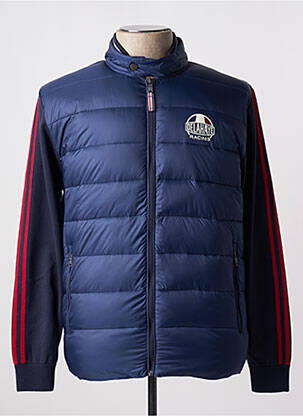 Geacă matlasată albastru petrol DELAHAYE bărbat