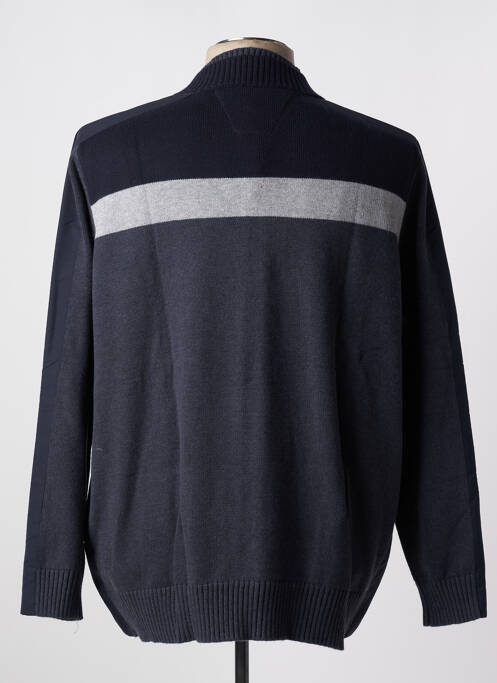 Vestă cu mâneci lungi albastru multicolor DELAHAYE bărbat