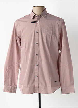 Cămașă cu mâneci lungi maro deschis DELAHAYE bărbat