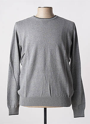 Pulover gri multicolor DELAHAYE bărbat