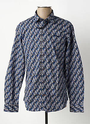 Cămașă cu mâneci lungi bleumarin DELAHAYE bărbat