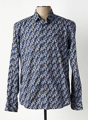 Cămașă cu mâneci lungi bleumarin DELAHAYE bărbat