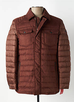 Geacă matlasată maro închis DELAHAYE bărbat