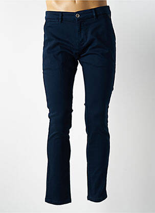 Pantalon chino albastru DELAHAYE bărbat