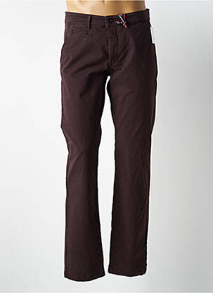 Pantalon chino roșu DELAHAYE bărbat