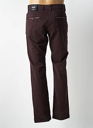 Pantalon chino roșu DELAHAYE bărbat