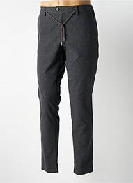 Pantalon chino gri multicolor DELAHAYE homme