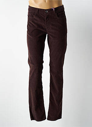 Pantalon slim roșu DELAHAYE bărbat