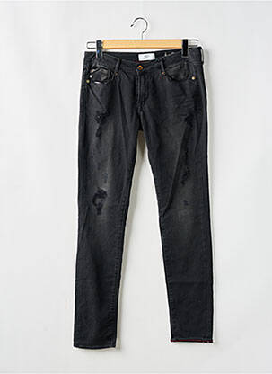 Pantalon slim negru LE TEMPS DES CERISES femeie