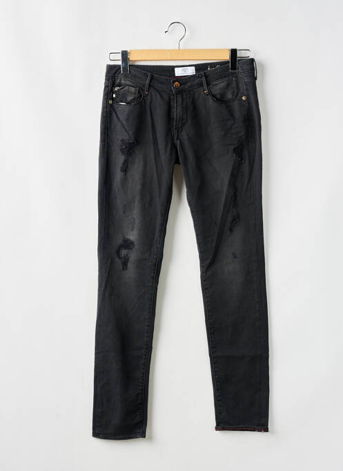 Pantalon slim negru LE TEMPS DES CERISES femeie