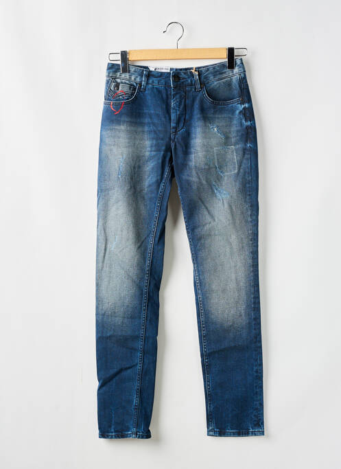 Blugi cu croială slim albastru NO EXCESS bărbat