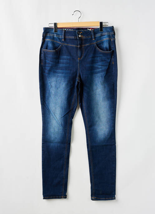 Blugi cu croială slim albastru STREET ONE femeie