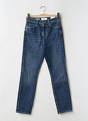 Blugi cu croială slim albastru MANGO femeie