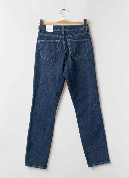 Blugi cu croială slim albastru MANGO femeie