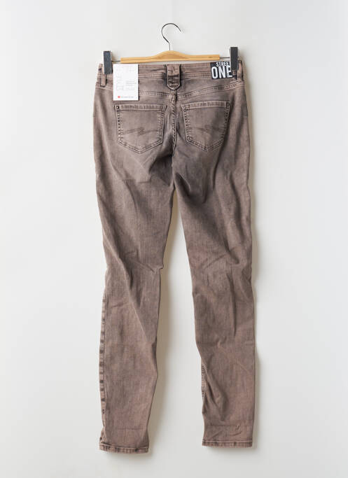 Blugi cu croială slim maro STREET ONE femeie