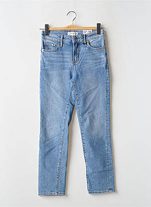 Blugi cu croială slim albastru MANGO femeie